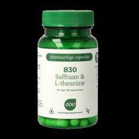 830 Saffraan & L-Theanine 30 Vegetarische capsules