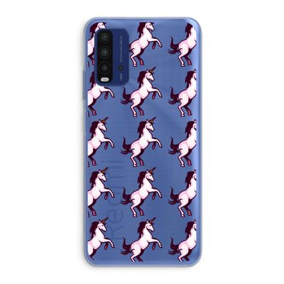 Musketon Unicorn: Xiaomi Redmi 9T Transparant Hoesje