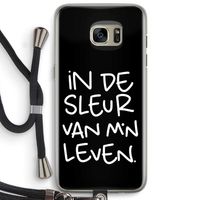 De Sleur: Samsung Galaxy S7 Edge Transparant Hoesje met koord De Sleur: Samsung Galaxy S7 Edge Transparant Hoesje met koord