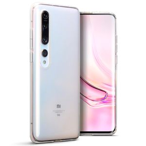 Qubits - Softcase hoes - Xiaomi Mi 10 - Transparant