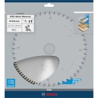 Bosch Professional Cirkelzaagblad PRO Multi Material | Ø 254 x 3,2 x 30mm 96T - 2608640451