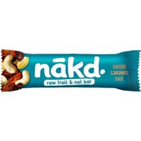 Nakd Salted Caramel, reep van 35 g, pak van 18 stuks