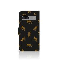 Telefoonhoesje met Pasjes voor Google Pixel 8A Leopards - thumbnail