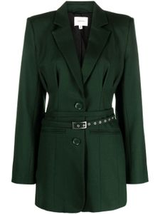 Gestuz blazer Fenaya à taille ceinturée - Vert