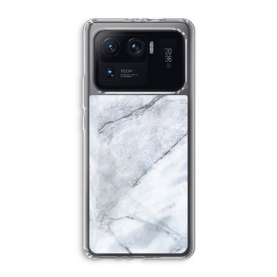 Witte marmer: Xiaomi Mi 11 Ultra Transparant Hoesje