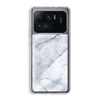 Witte marmer: Xiaomi Mi 11 Ultra Transparant Hoesje