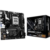 ASRock B850M-X Moederbord Socket AMD AM5 Vormfactor Micro-ATX Moederbord chipset AMD® B850