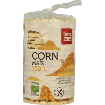 Lima Maiswafels dun rond bio