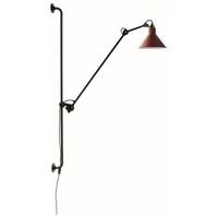 DCW Editions Lampe Gras N214 Wandlamp - Rood - thumbnail