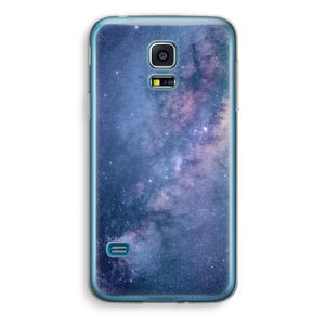 Samsung Galaxy S5 Mini Transparant Hoesje (Soft) - Nebula
