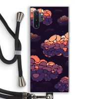 Patroon Wolken: Samsung Galaxy Note 10 Plus Transparant Hoesje met koord