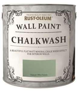 rust-oleum chalkwash groen grijs 2.5 ltr