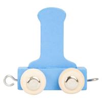 Small Foot - houten lettertrein kleur - i