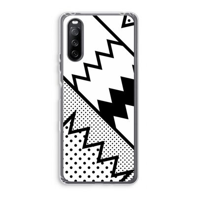 Pop Art #5: Sony Xperia 10 III Transparant Hoesje