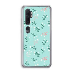Small white flowers: Xiaomi Mi Note 10 Pro Transparant Hoesje