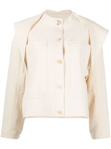 Toogood The Skipper button-fastening jacket - Tons neutres