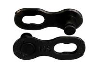 KMC sluitschakel missinglink 10r dlc zwart 5.88mm (2)