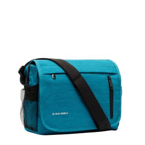 New Rebels ® Heaven25 - Medium Schoudertas  A5 - Crossbodytas met flap - New Blue