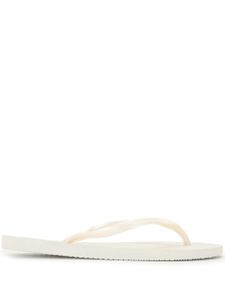 Havaianas tongs texturées Slim - Blanc