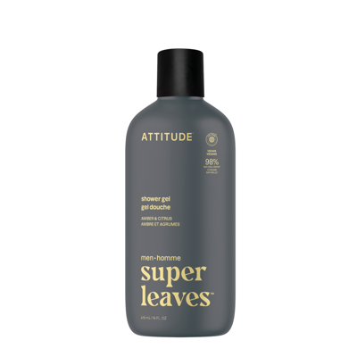 Men showergel amber & citrus 415 Milliliter