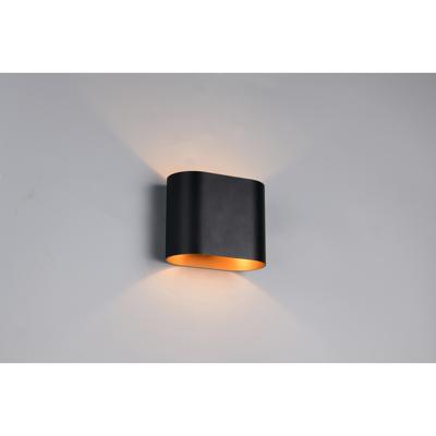 Trio OpbouwspotAlani zwart met goud - 266100180