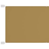 Luifel verticaal 60x360 cm oxford stof beige - thumbnail