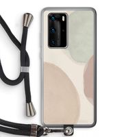 Geo #8: Huawei P40 Pro Transparant Hoesje met koord