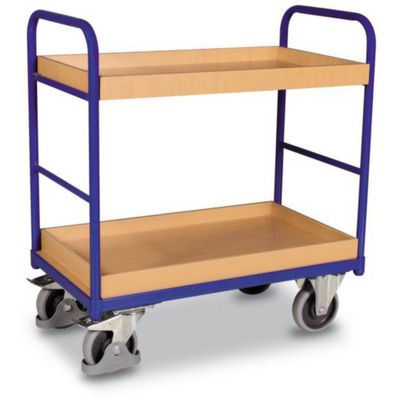 VARIOfit SW-600.208 Etagewagen Staal Poedercoating Laadvermogen (max.): 250 kg Gentiaan-blauw (RAL 5010) VARIOfit SW-600.208 Etagewagen Staal Poedercoating Laadvermogen (max.): 250 kg Gentiaan-blauw (RAL 5010)