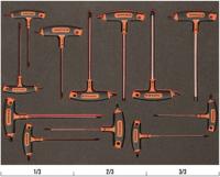 Bahco foaminlay fit&go 3/3 met t-greepschroevendraaiers - 12-delig - ff1a1011