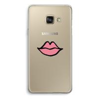 Kusje: Samsung Galaxy A3 (2016) Transparant Hoesje - thumbnail