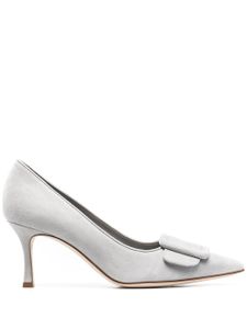 Manolo Blahnik escarpins Maysale à bout pointu - Gris