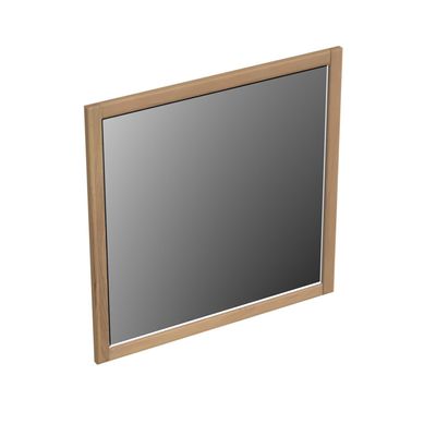 Spiegel Forzalaqua Gela 80x2x80 cm Vierkant Eiken Oyster Forzalaqua