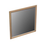 Spiegel Forzalaqua Gela 80x2x80 cm Vierkant Eiken Oyster Forzalaqua