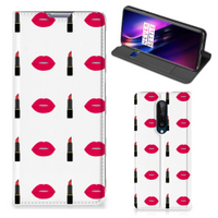 OnePlus 8 Hoesje met Magneet Lipstick Kiss - thumbnail