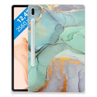 Tablethoes voor Samsung Galaxy Tab S7FE Watercolor Mix