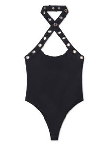 Off-White maillot de bain à dos-nu - Noir