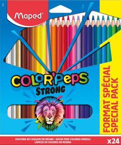 Maped kleurpotlood Color'Peps 20 kleurpotloden + 4 fluo