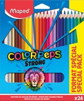 Maped kleurpotlood Color'Peps 20 kleurpotloden + 4 fluo - thumbnail
