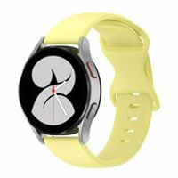 Solid color sportband - Geel - Huawei Watch GT 2 Pro / GT 3 Pro - 46mm