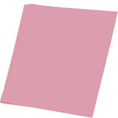 A4 hobby papier - 50x vellen - kleur lichtroze - Knutselen met papier - Knutselpapier