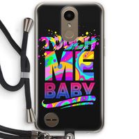 Touch Me: LG K10 (2017) Transparant Hoesje met koord Touch Me: LG K10 (2017) Transparant Hoesje met koord