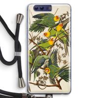 Carolinaparkiet: Honor 9 Transparant Hoesje met koord