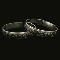 Armband OMPMH met Dorjes Wit Metaal
