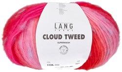 Lang Yarns Cloud Tweed 002 Roze/Rood