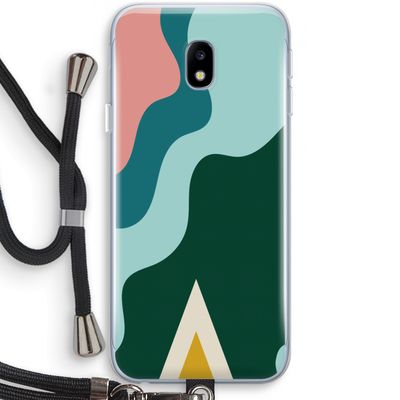 Noor B: Samsung Galaxy J3 (2017) Transparant Hoesje met koord