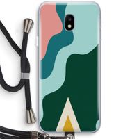 Noor B: Samsung Galaxy J3 (2017) Transparant Hoesje met koord
