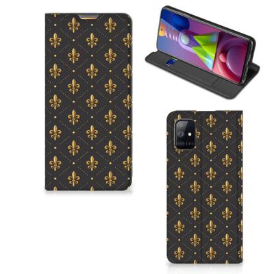Samsung Galaxy M51 | Hoesje met Magneet | Franse Lelie