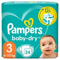 Pampers Pampers Baby Dry Gr.3 Midi 6-10kg 34er