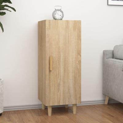 Dressoir 34,5x34x90 cm bewerkt hout sonoma eikenkleurig