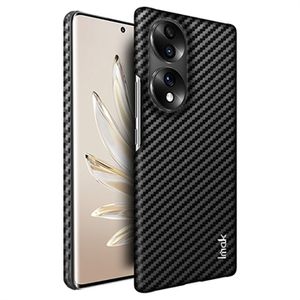 Imak Ruiyi Honor 70 Gecoat Hoesje - Koolstofvezel - Zwart